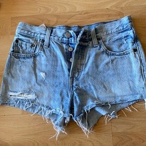 Levi denim 501 shorts 25W